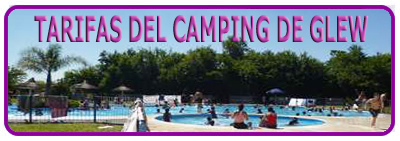 Tarifas del Camping de GLEW