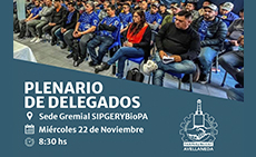 PLENARIO GENERAL DE DELEGADOS PLENARIO GENERAL DE DELEGADOS