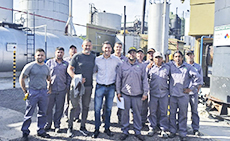 VISITA A LA FABRICA ARGENTINA DE ASFALTO