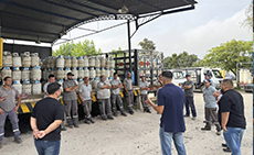 VISITA A DEPOSITO DISTRIBUCION RUTIGAS.